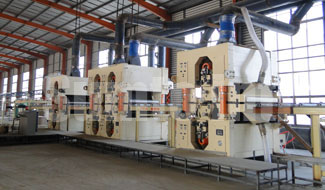 full automatic particle board production line sanding machine